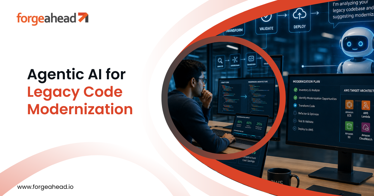 agentic AI legacy code modernization AWS